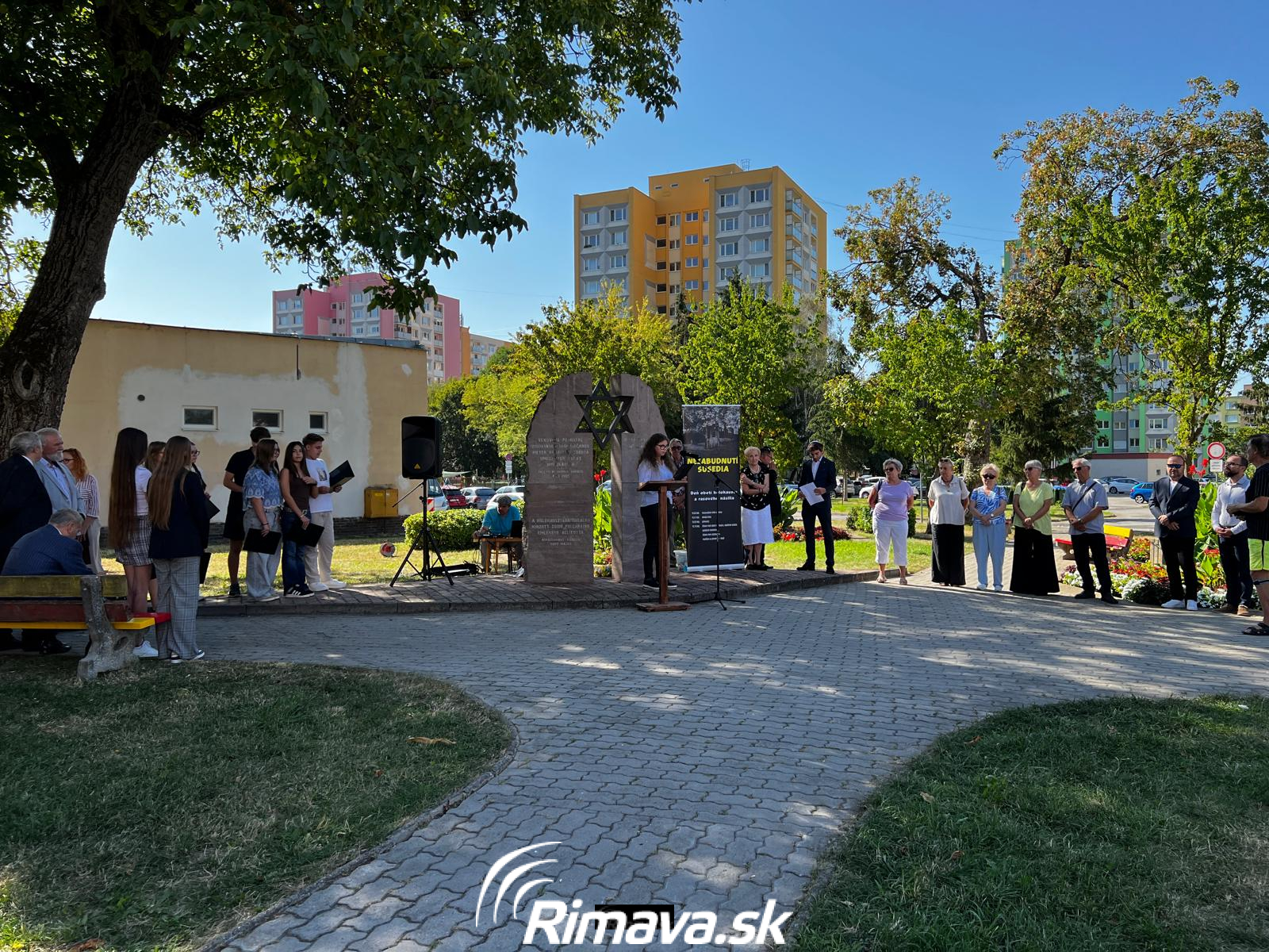 Nezabudnutí susedia v Rimavskej Sobote.