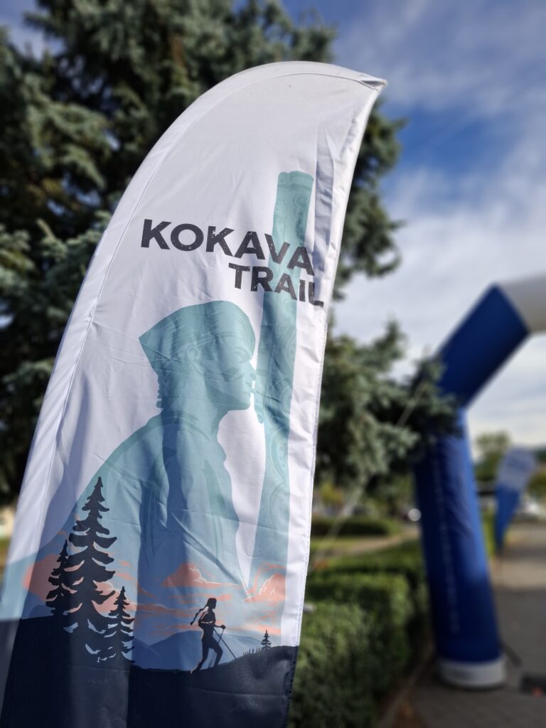 Peter Vrábeľ na Kokava Trail
