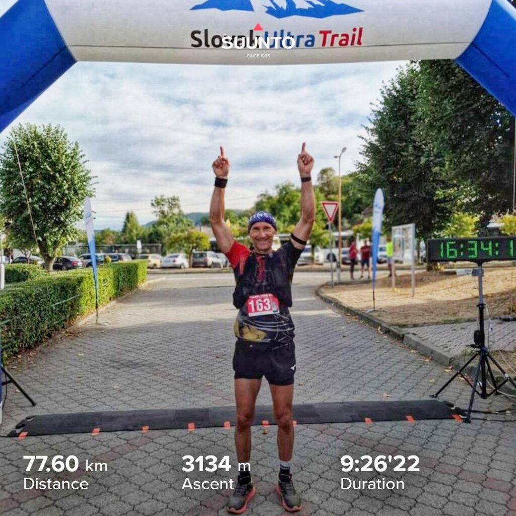 Peter Vrábeľ na Kokava Trail