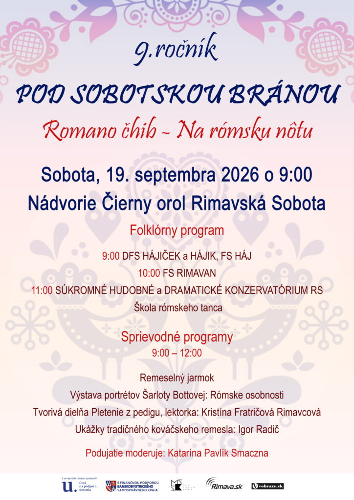 Pod Sobotskou bránou 2026 – folklórne podujatie v Rimavskej Sobote