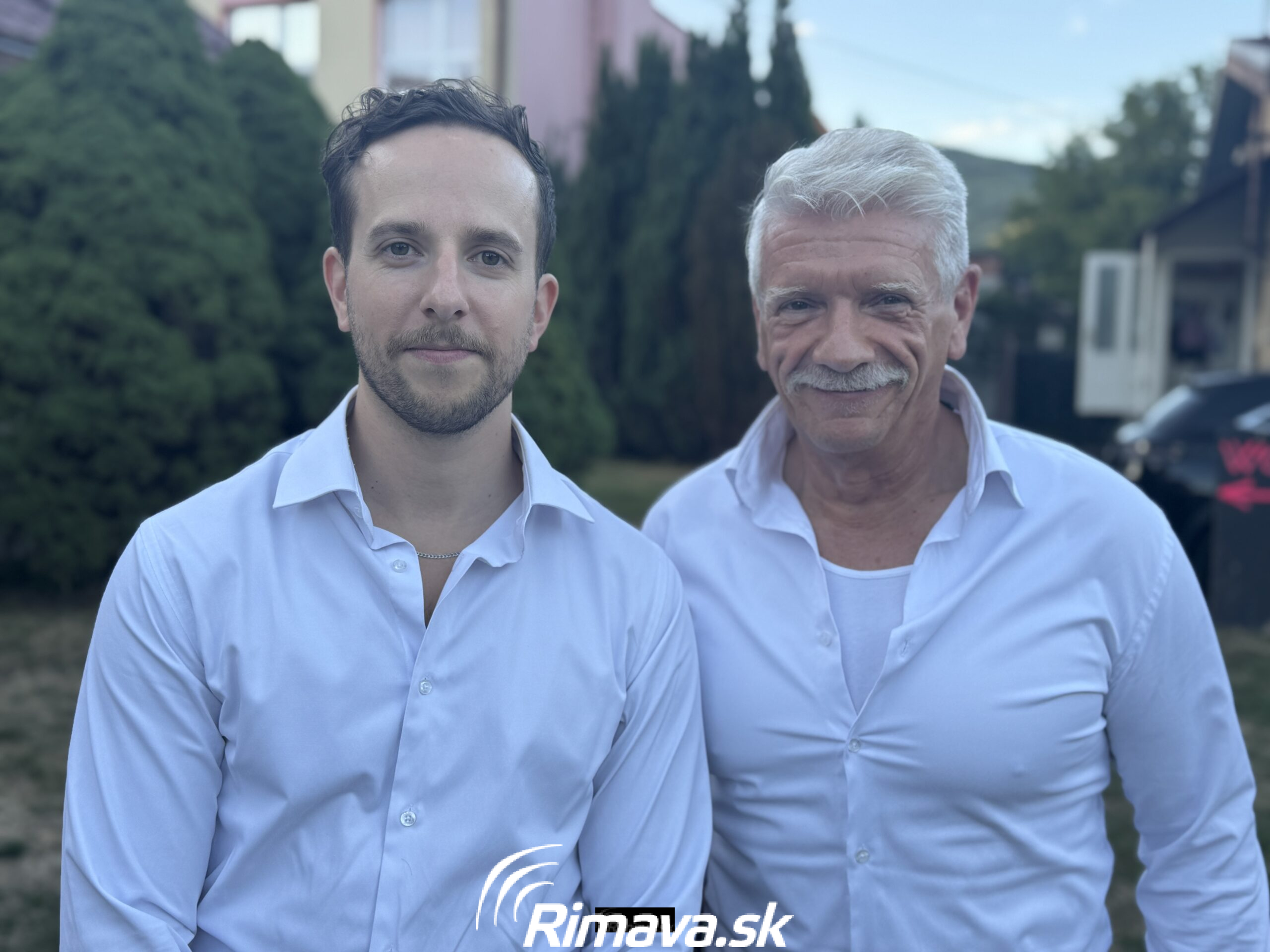 Richard Stanke a Indrejicek Treeema Kokava nad Rimavicou Stará škola