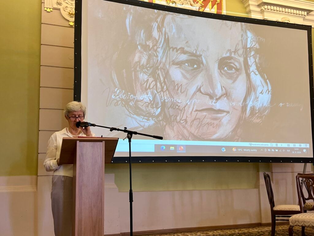 Pani Balážová Lučenec konferencia Timrava