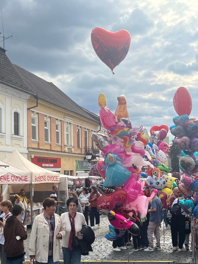 balóny jarmok Rimavská sobota