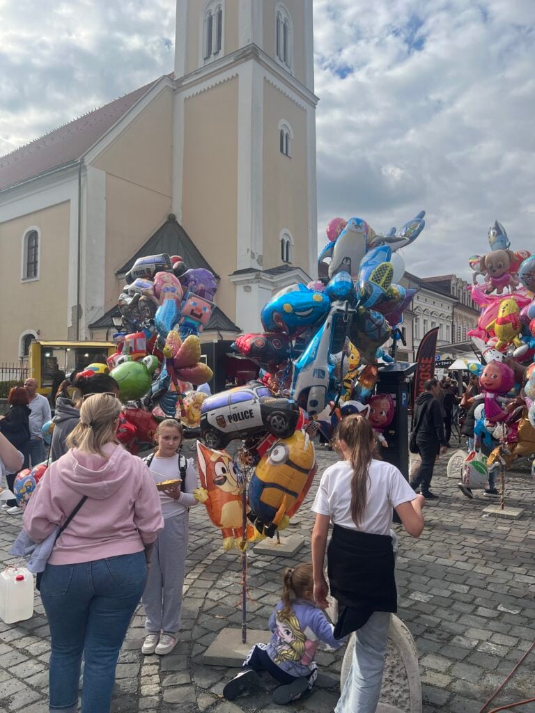 balóny Rimavská sobota jarmok