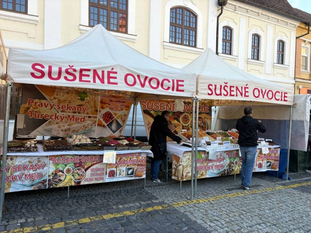 sušené ovocie Rimavská Sobota Jarmok