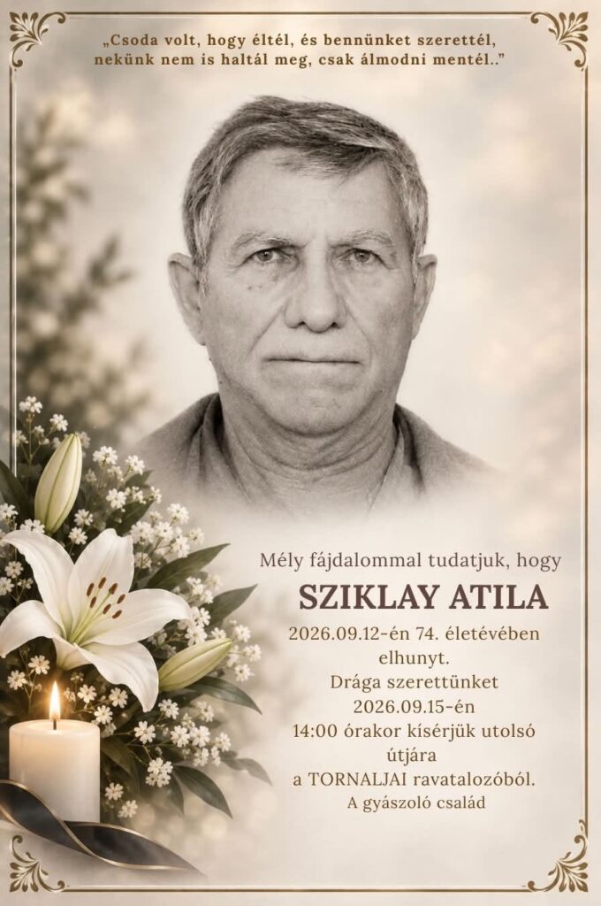Parte - Sziklay Atila, Tornala