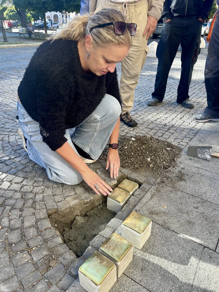 osdzanie stolperstein rimavská sobota