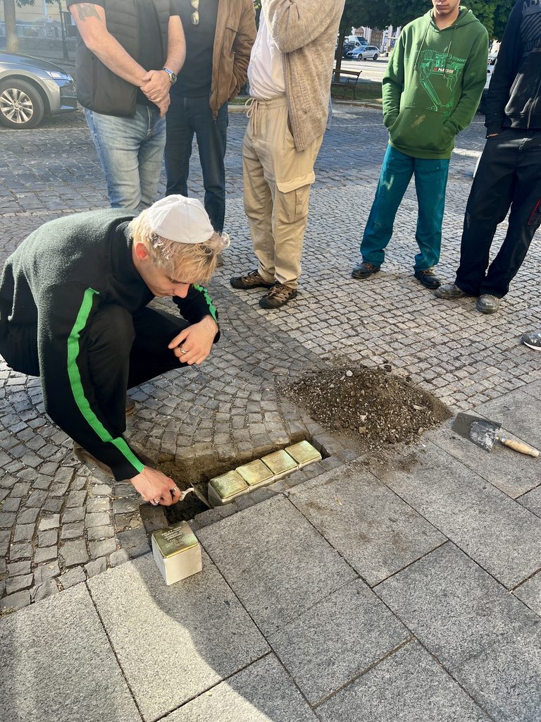 osdzanie stolperstein rimavská sobota Szántó syn