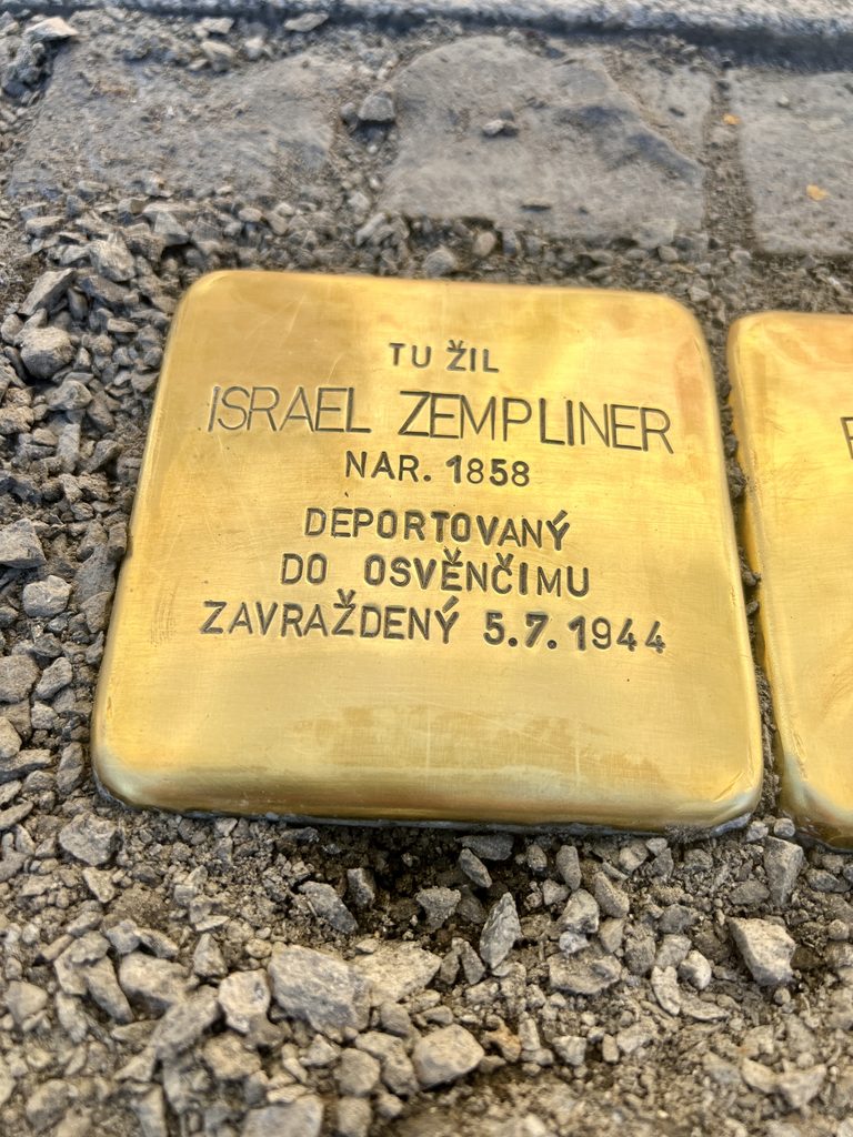 stolperstein Israel Zempiner