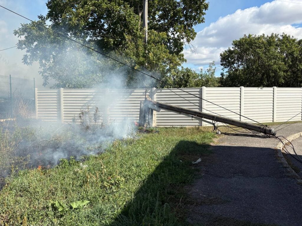 Padnuté kable cerencianska ulica rimavska sobota stoziar, poziar