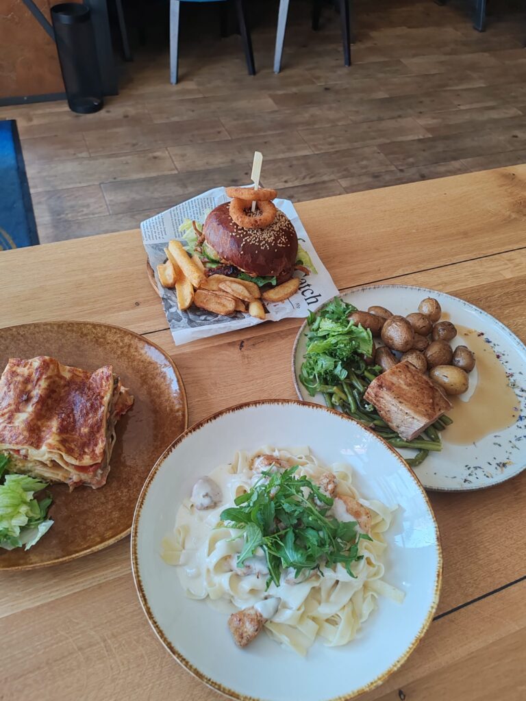 Výborné menu v Zoraya Caffé - Restaurant.