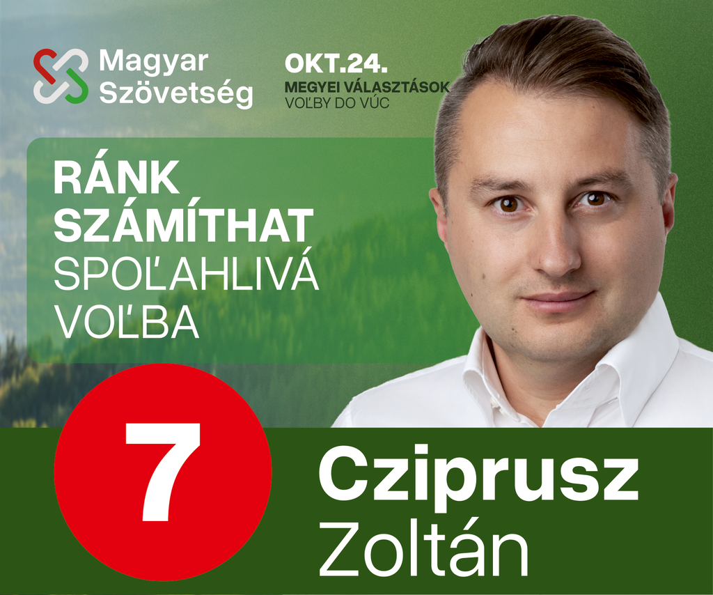 Zoltán Cziprusz - Magyar Szövetség – Maďarská aliancia