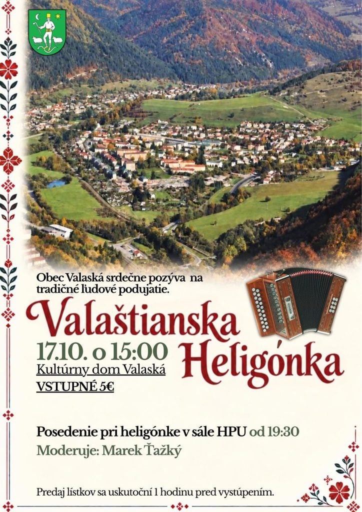 Kam na víkend - Vlaštianska heligónka