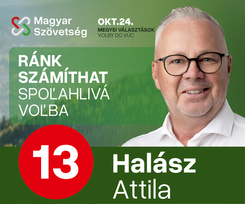 Attila Halász - Magyar Szövetség – Maďarská aliancia