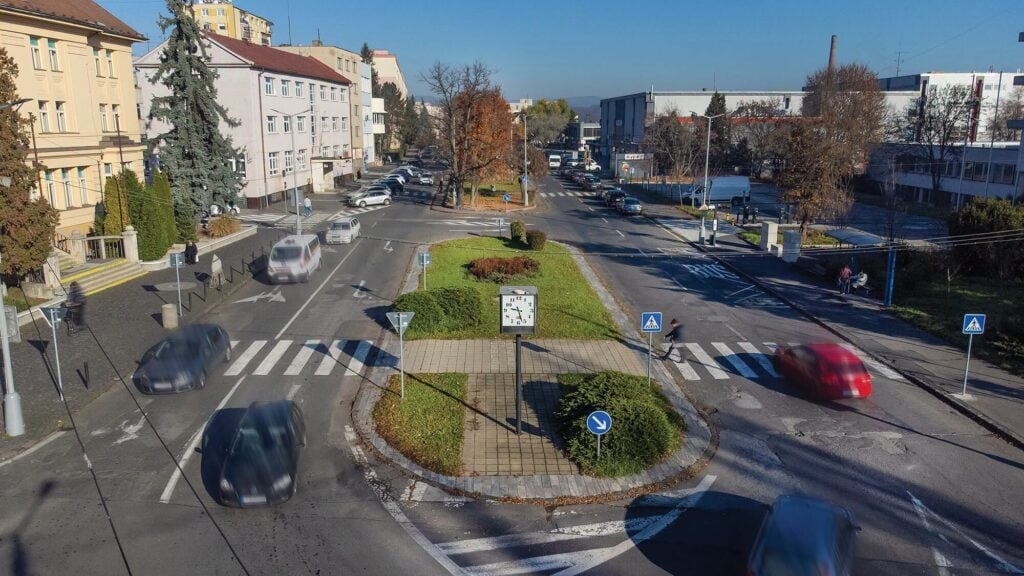 dopravné obmedzenia v Lučenci