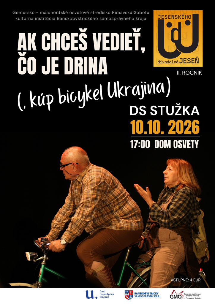 Tip na víkend- Jesenského divadelná jeseň