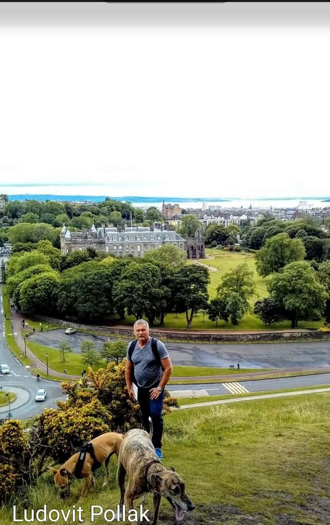 Ľudovít Pollák na súťaži v Edinburgu