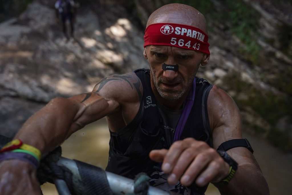 Peter Vrábeľ na MS Spartan vo francúzskom Morzine