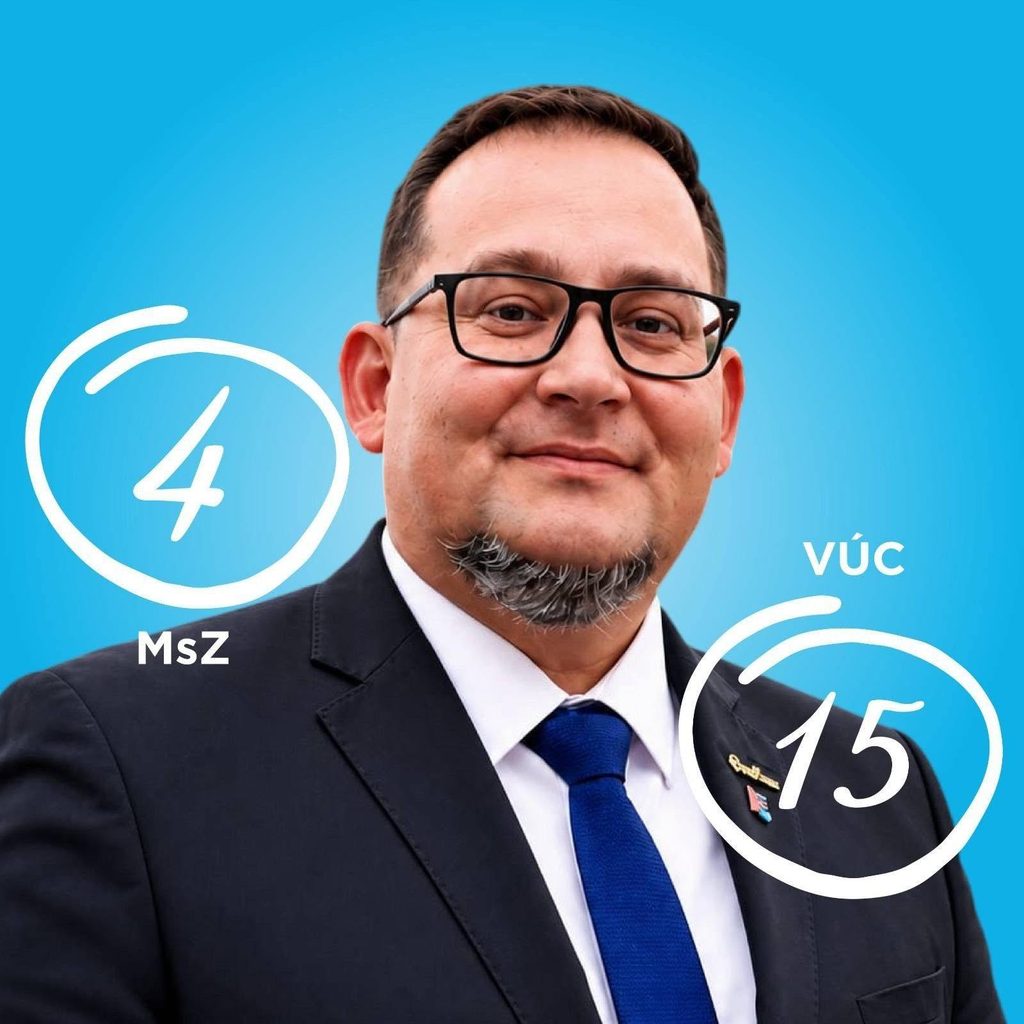 Kandidát na poslanca BBSK - Csaba Horváth.