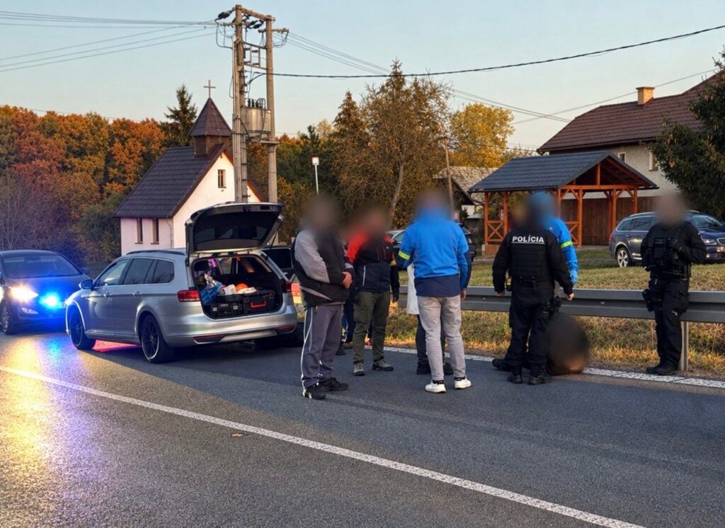 drogový zásah v Rimavskej Sobote razia