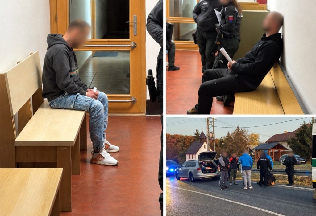 drogový zásah v Rimavskej Sobote koláž fotiek