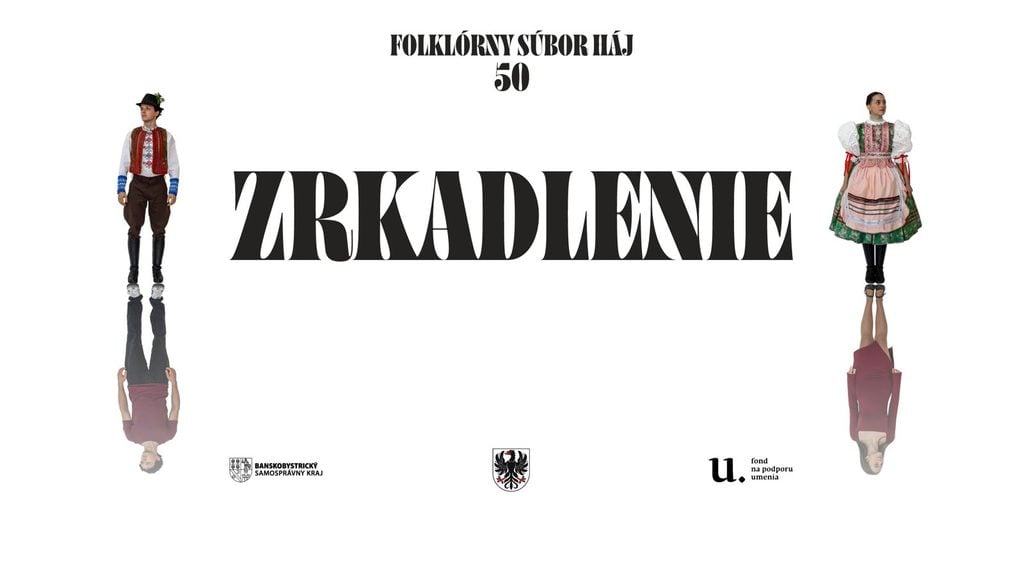 Plagát k pozvánke na výročie FS Háj