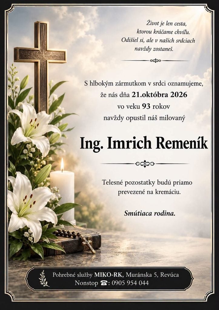 Ing. Imrich Remeník
