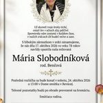 Mária Slobodníková