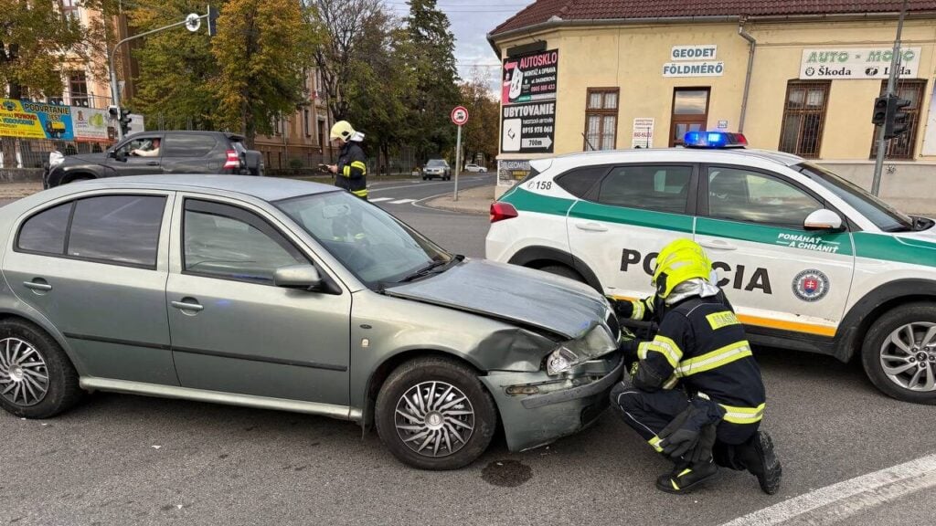 nehoda Rimavská Sobota