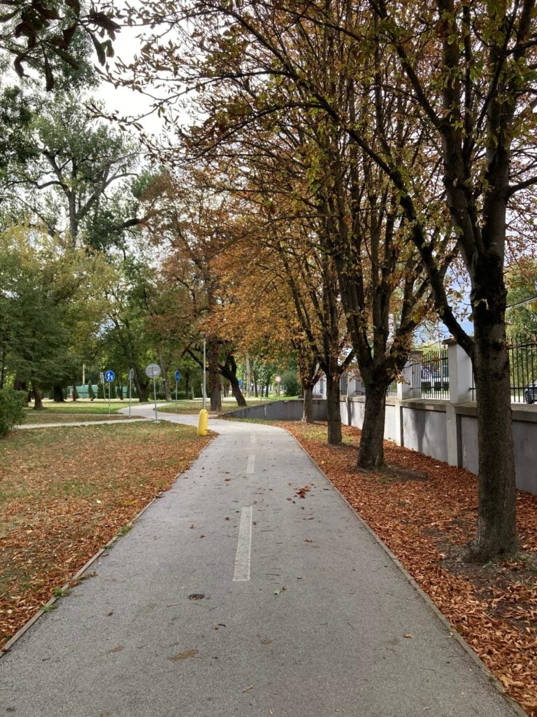 Pagaštan si nazbierate aj v mestskej záhrade.