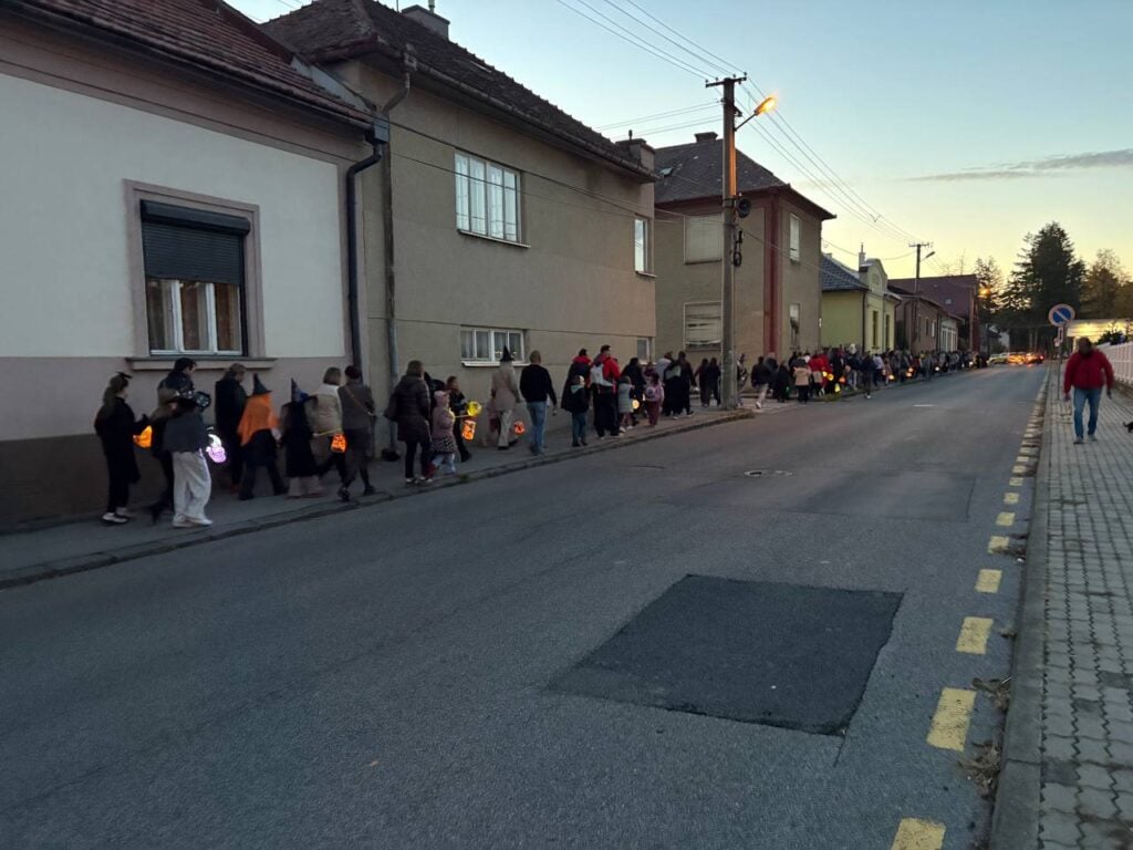 lampiónový sprievod v Rimavskej Sobote