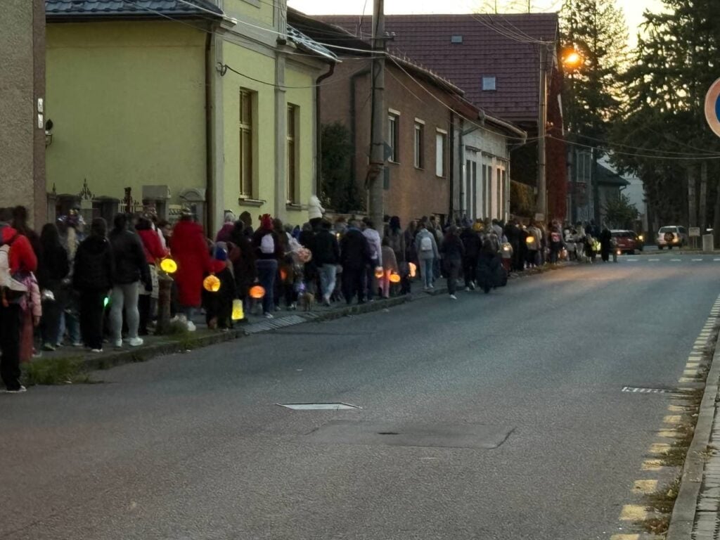 lampiónový sprievod v Rimavskej Sobote