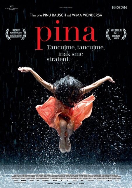 Pina - film premietaný v rámci festivalu Be2Can v kine Orbis v Rimavskej Sobote.