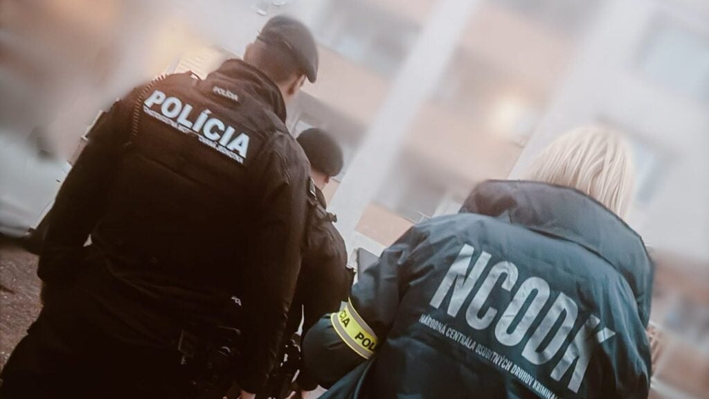 policajná akcia Someliér