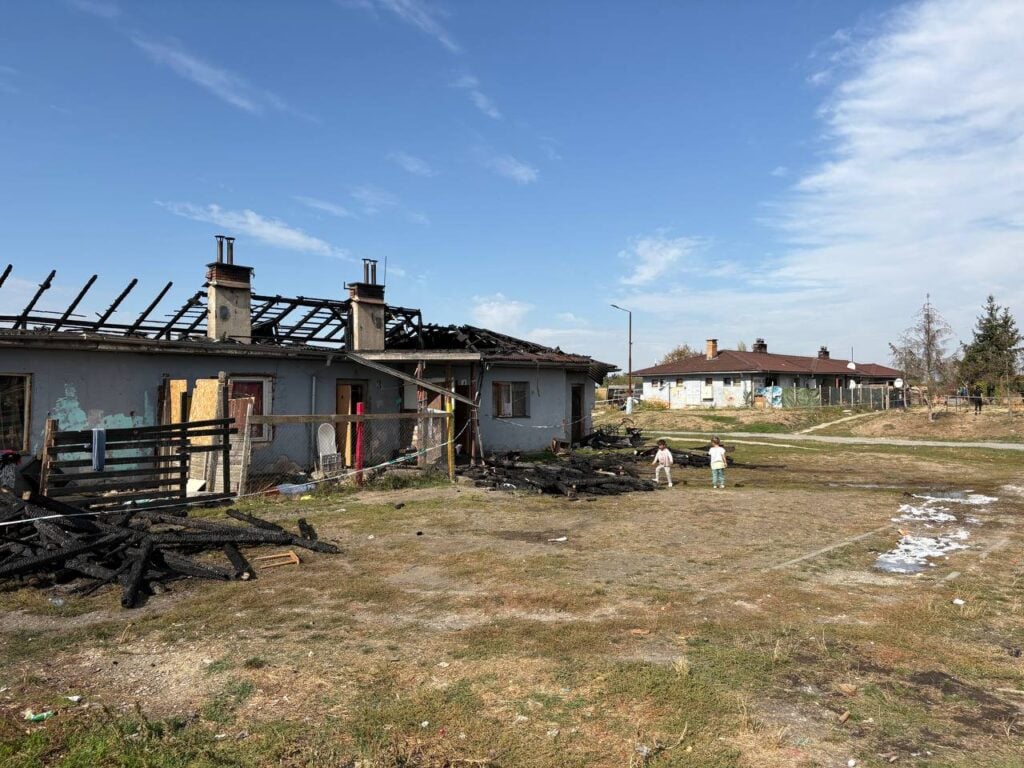 požiar v Lučenci torzo domu po požiari