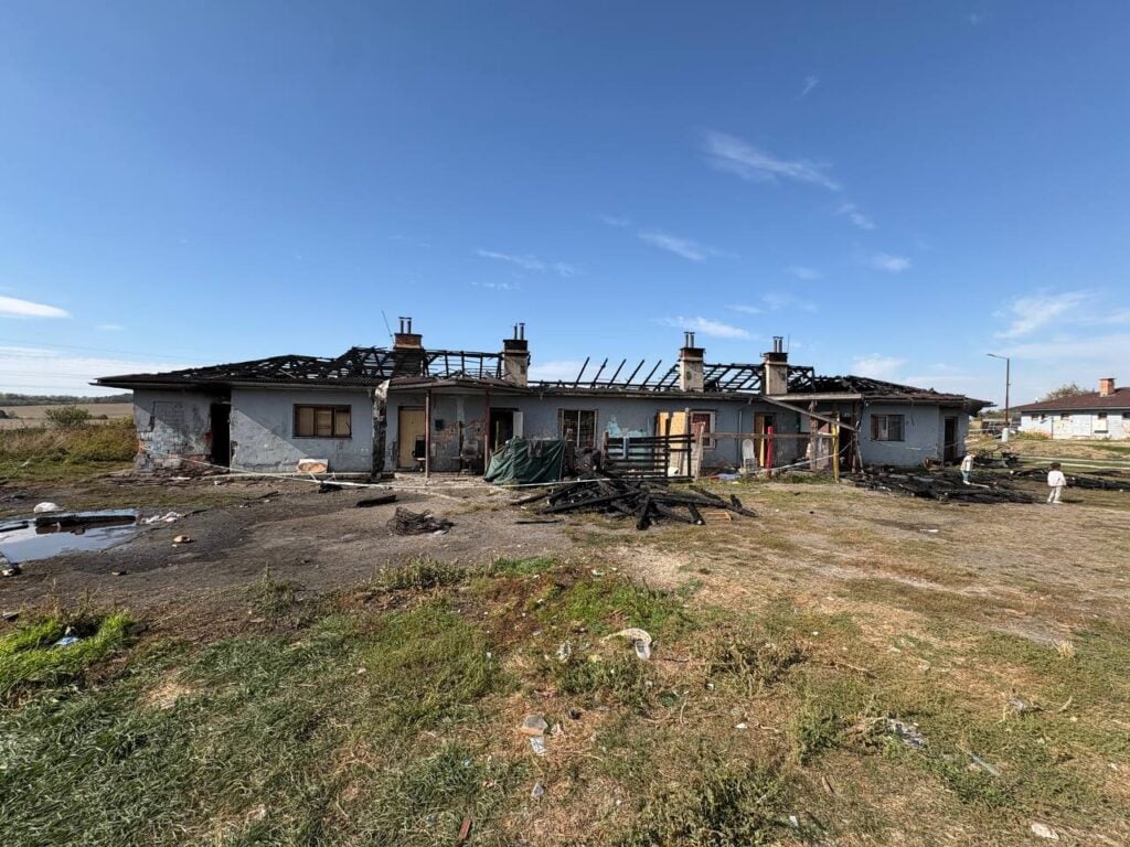 požiar v Lučenci torzo domu po požiari