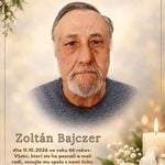 Smútočné oznámenie, Zoltán Bajczer