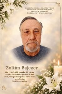 Smútočné oznámenie, Zoltán Bajczer