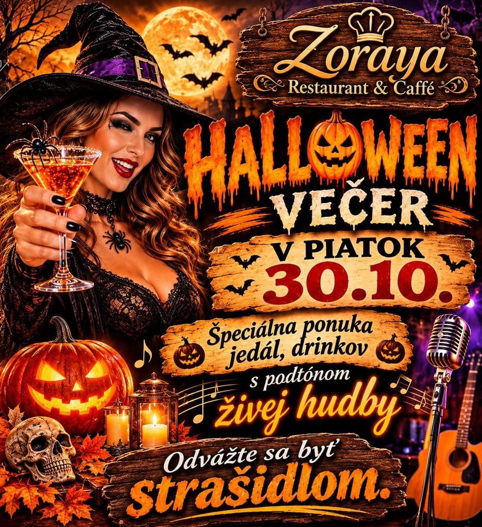 Halloween v Zorayi plagát